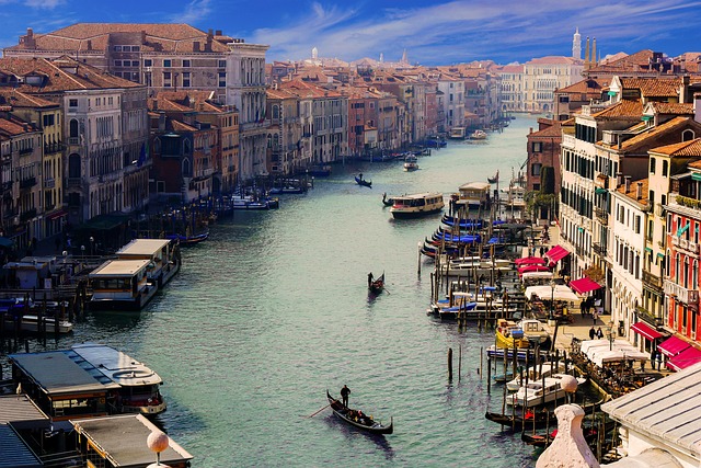 Les quais de Venise la journée 