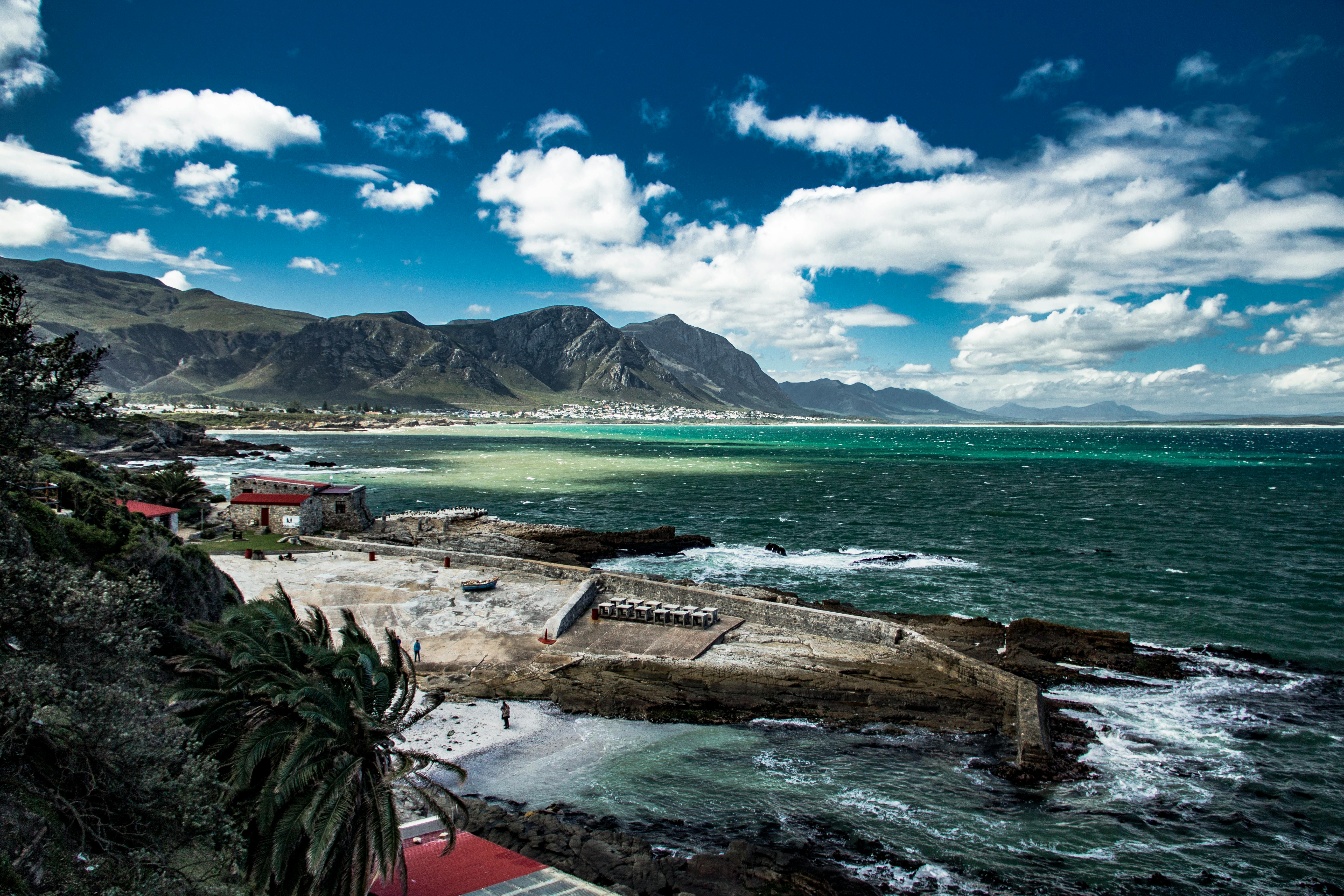 Hermanus et sa plage en Afrique du Sud