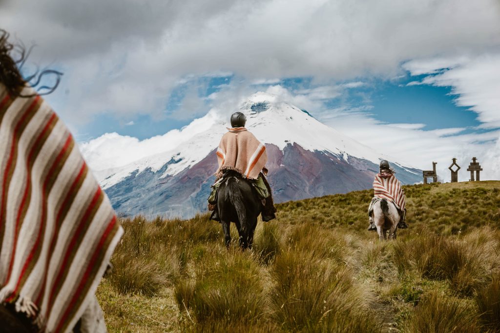 balade à cheval dans les andes