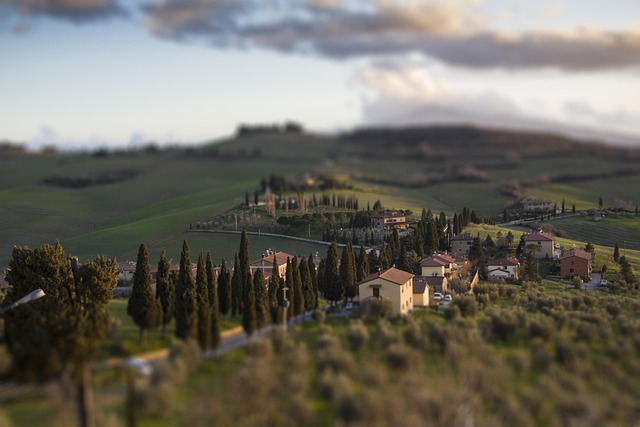 La campagne du Chianti en Toscane