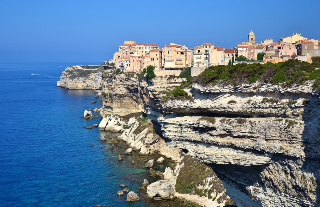 falaises de Bonifacio en corse