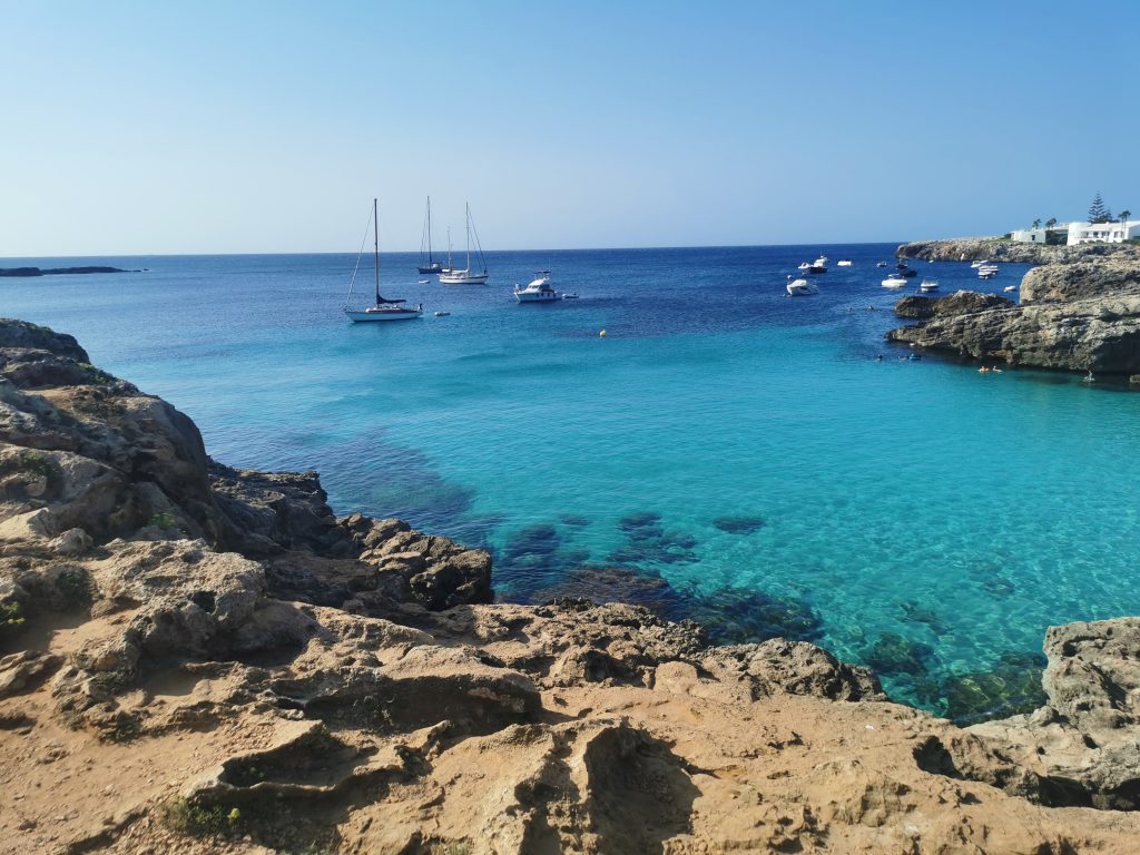 plage à minorque