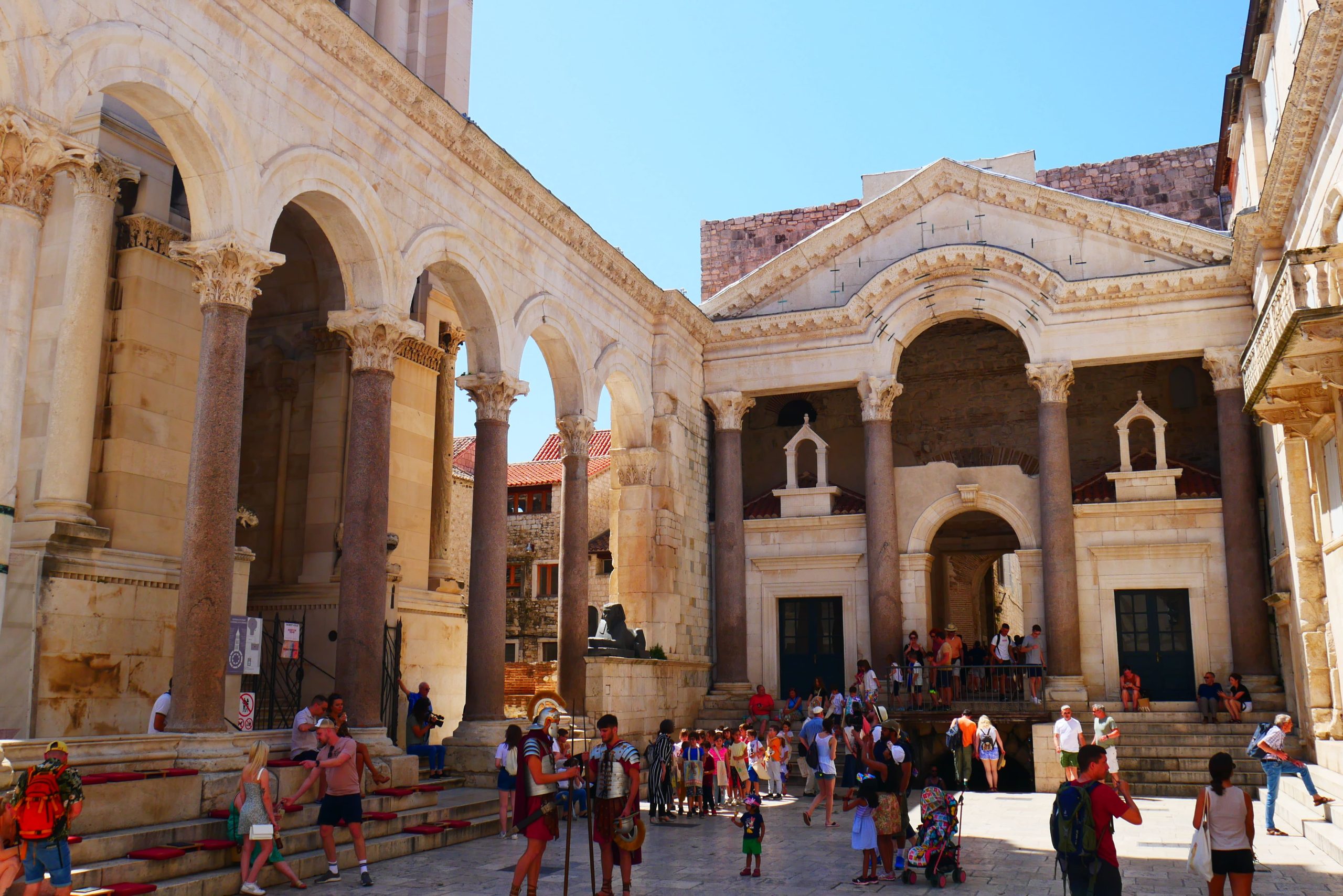 palais doclétien en croatie