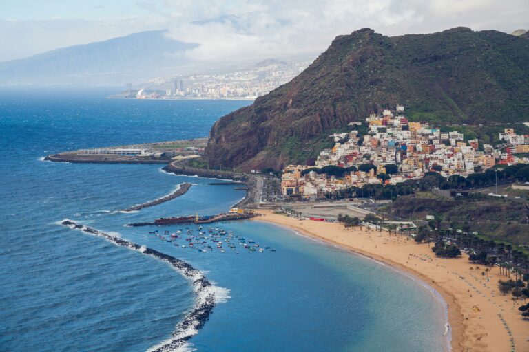 Puerto de la Cruz à Tenerife en Espagne