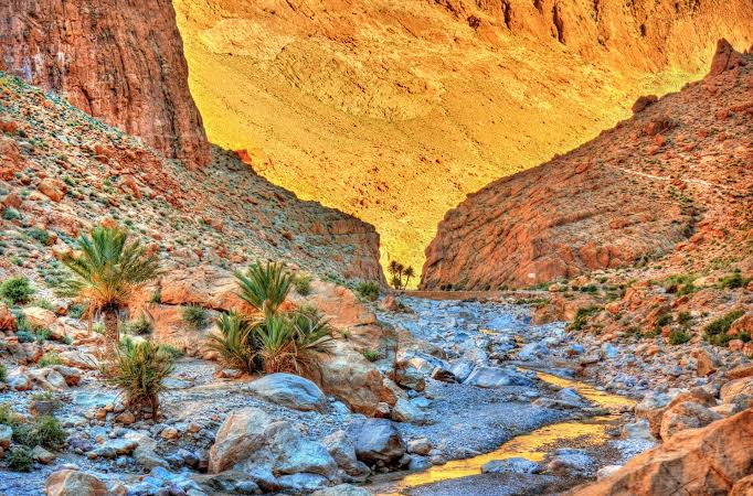 Les gorges du Todra au Maroc