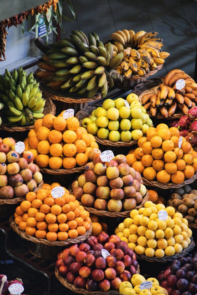Les fruits exotiques de Madère