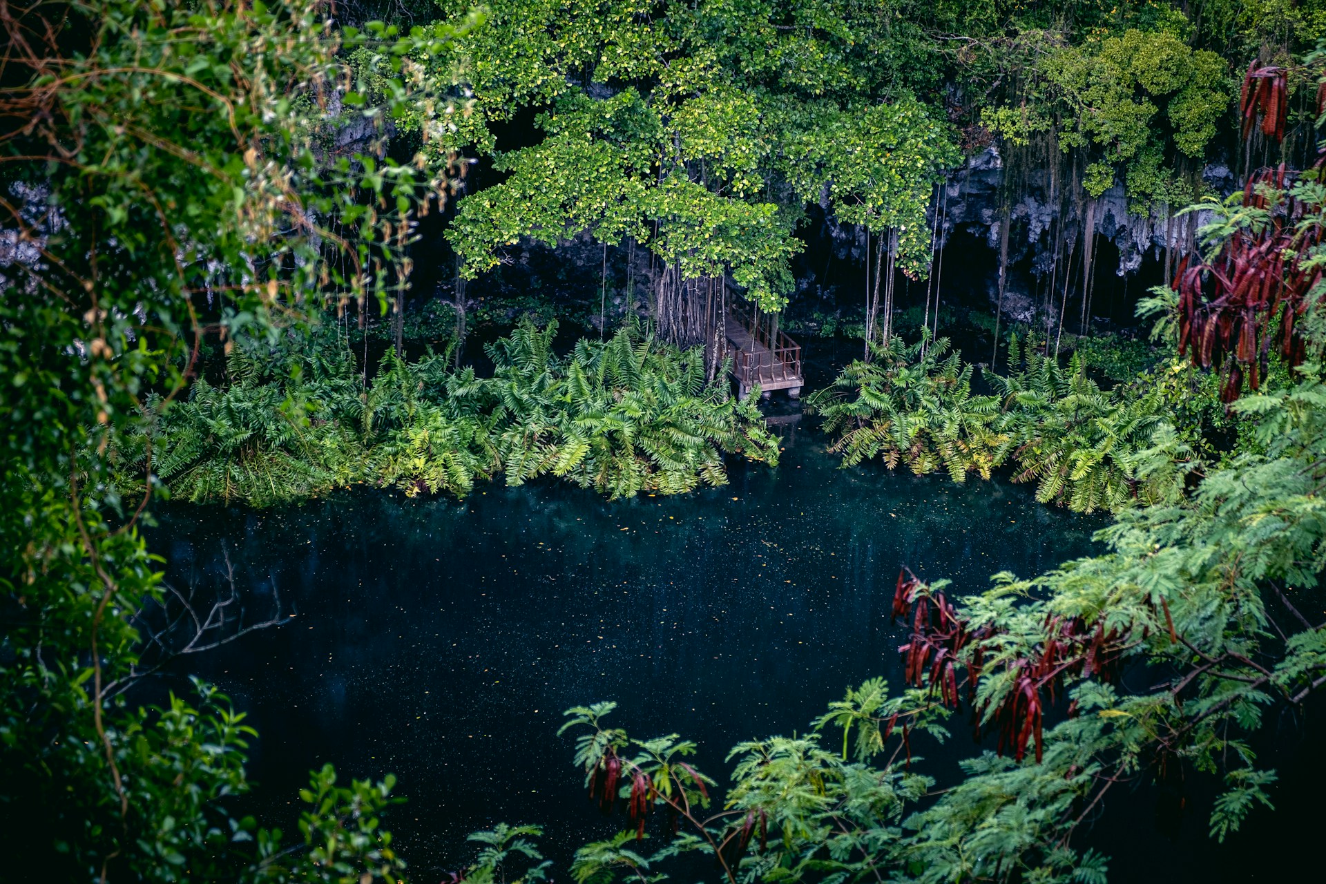 photo d'un cenote en république dominicaine