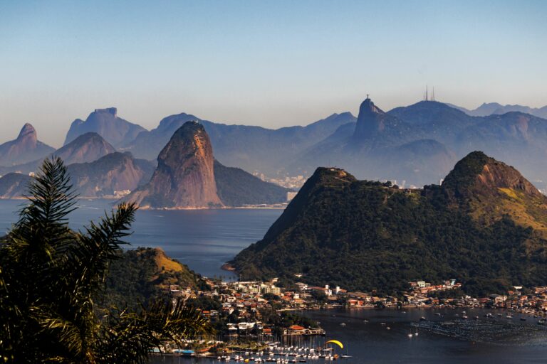 La baie de Rio de Janeiro au Brésil