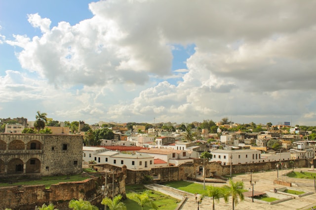 vue sur Santo Domingo en république dominicaine