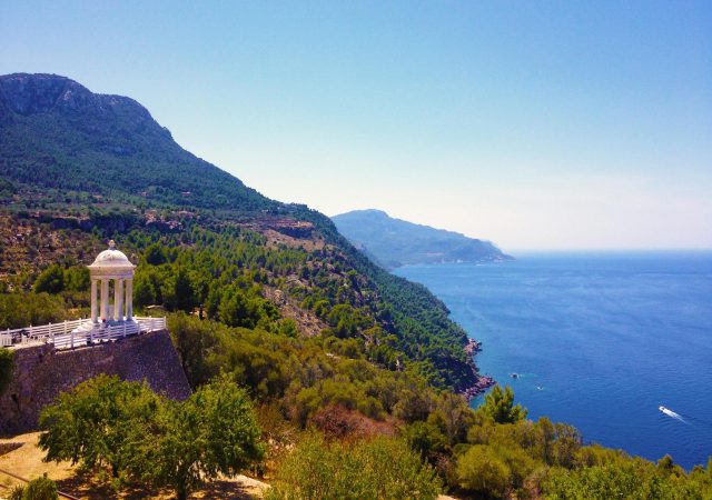 Une vue sur le littoral de Majorque dans les Baléares