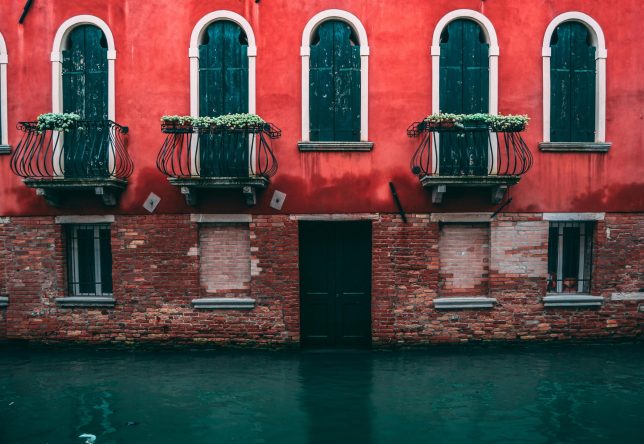 Un bâtiment typiquement venicien