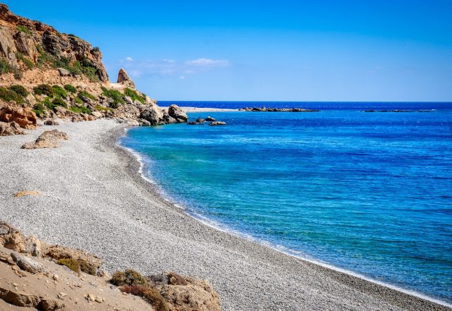 La plage de Balos en Crète