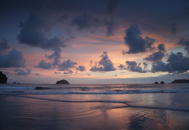 Une plage de la péninsule de Nicoya au Costa Rica
